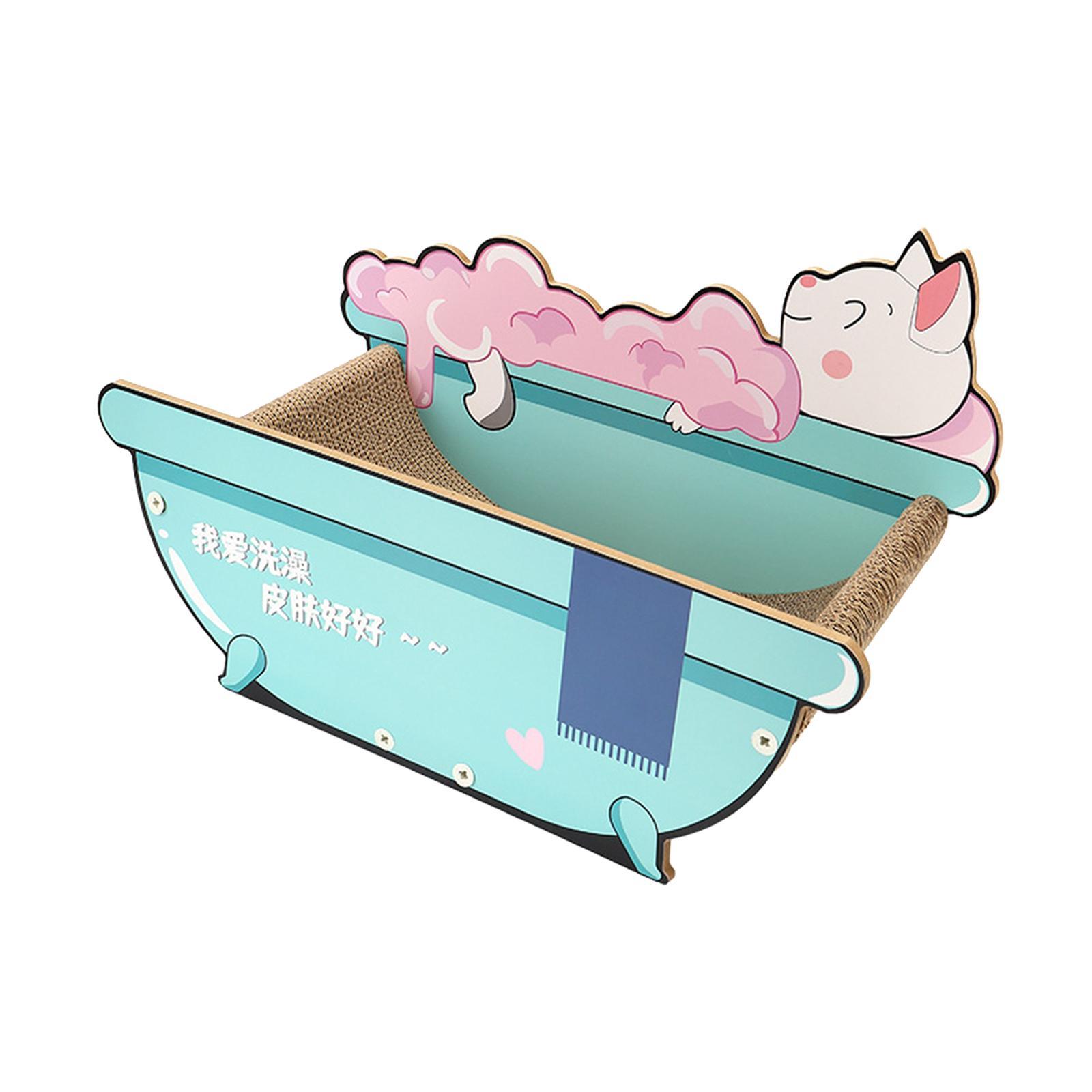 Boat Cat Scratcher Lounge for Small Medium and Large Cats Cat Scratching Mat