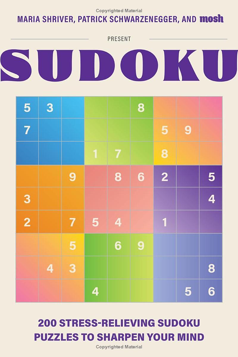 Sách ngoại văn: 200 Stress - Relieving Sudoku Puzzles To Sharpen Your Mind