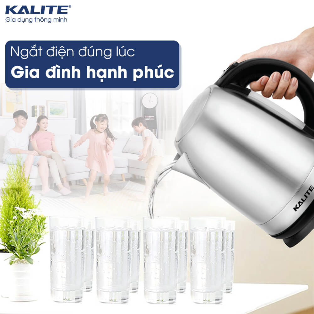 Ấm siêu tốc đa năng Kalite KL-301. Hàng chính hãng