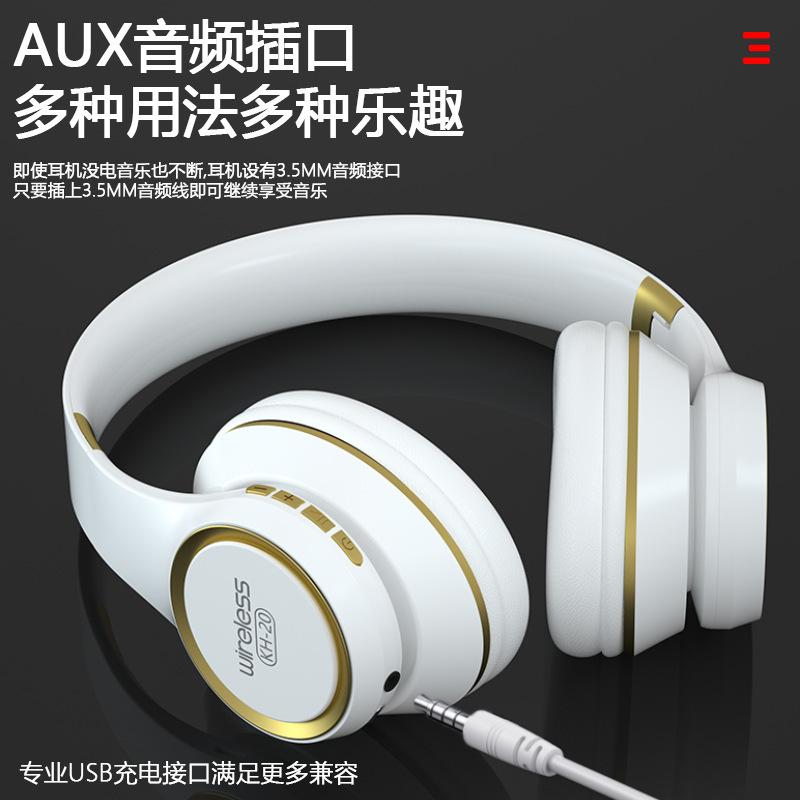 Đảm bảo chất lượng Tai nghe Bluetooth KH20 Tai nghe Tai nghe cuộc gọi dành cho doanh nghiệp Tai nghe chơi game Tai nghe chơi game Sản phẩm mới của Amazon