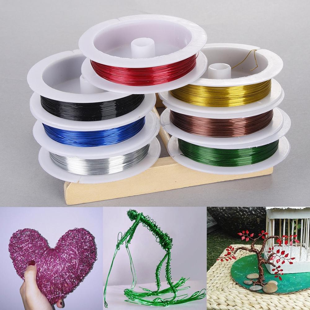 Cuộn 10m dây hoa khô làm vòng hoa trang trí