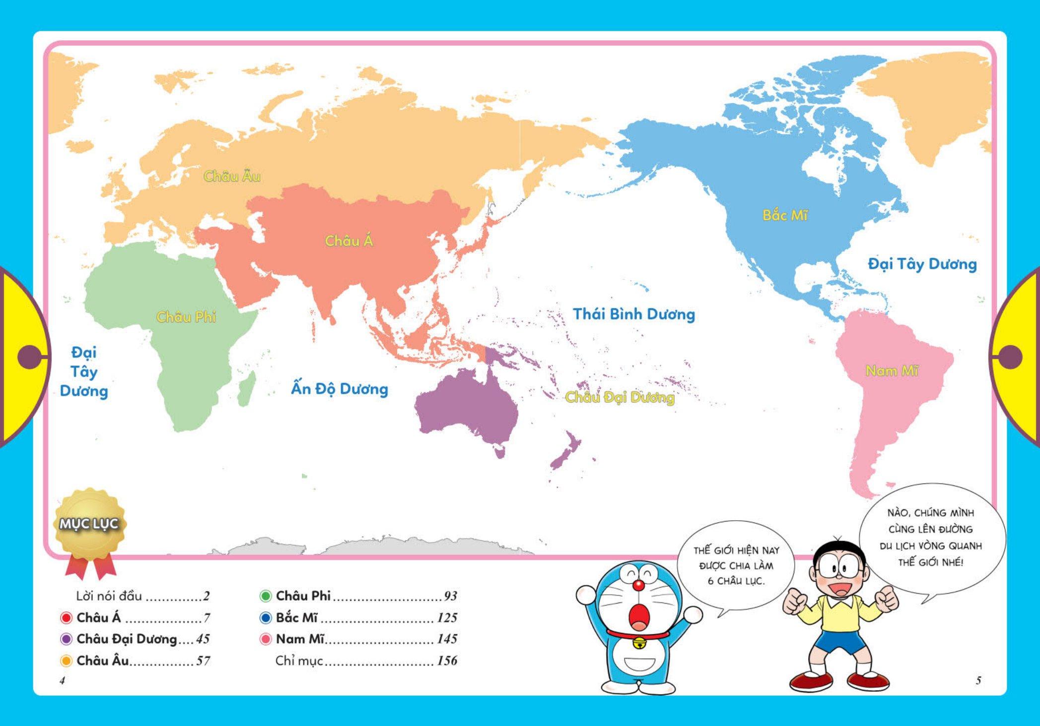 Doraemon Tìm Hiểu Xã Hội - Các Quốc Kì Trên Thế Giới