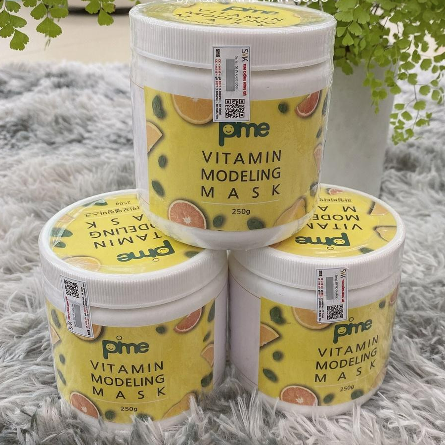 Mặt nạ dẻo Pime Vitamin Modeling Mask hỗ trợ sáng da mờ thâm nám, hạn chế mụn, dầu thừa