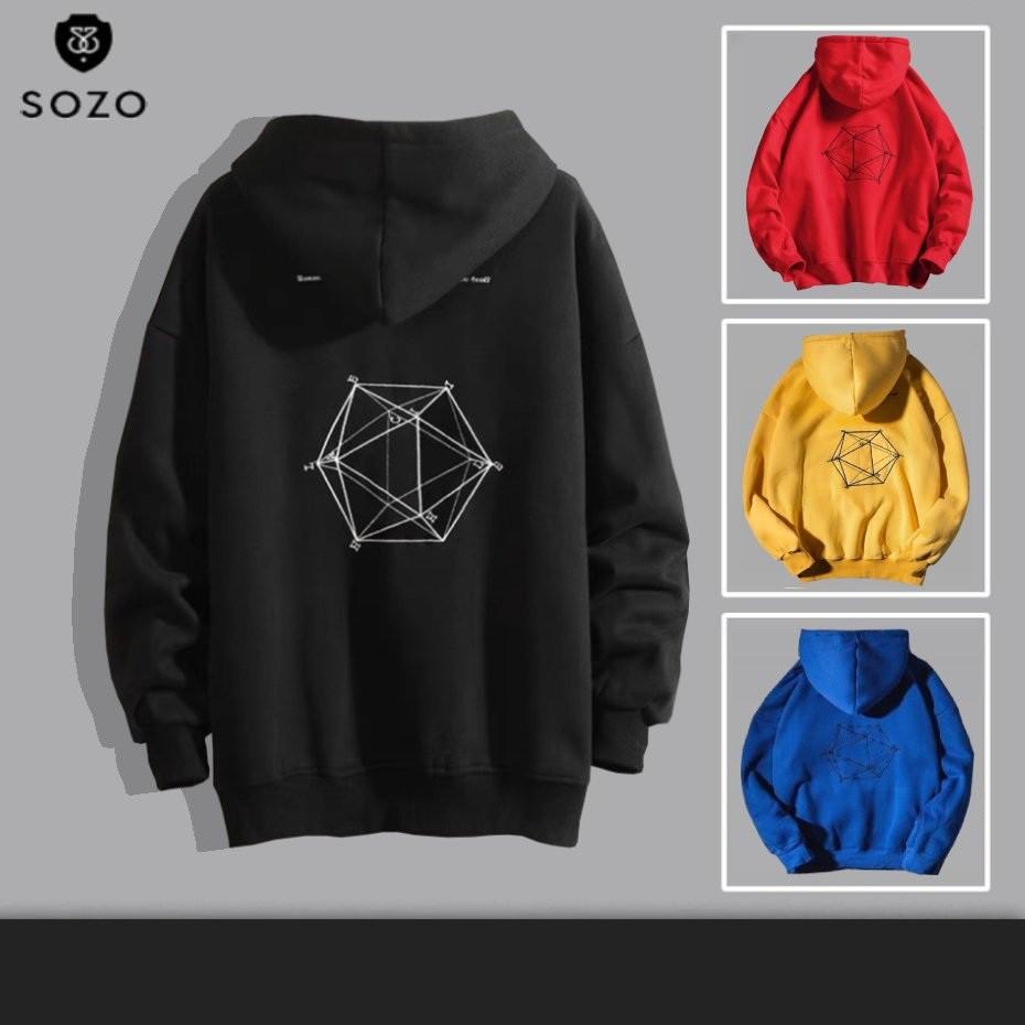 Áo Hoodie Nón Chui Trùm Đầu Nữ Nam Unisex Chất Vải Nỉ Bông PE Dày Mịn Hình Toán Học Reasons, Áo hoodie unisex khoác nỉ bông chui đầu nữ nón 2 lớp dày dặn chất lượng, Áo Nỉ Hoodie Nữ Nam Unisex ulzzang from rộng