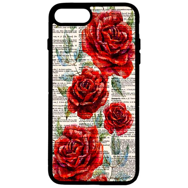 Ốp lưng cho iPhone 8 Plus mẫu  hoa 1 - Hàng chính hãng