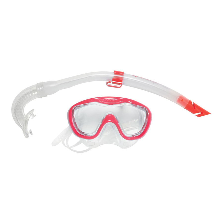 Kính Lặn Speedo Speedo Glide Junior Snorkel Set Pink 060619 (Size One Size)