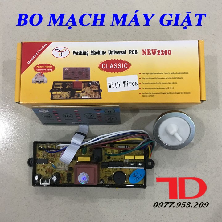 Bo mạch đa năng New 2200 có dây dành cho máy giặt