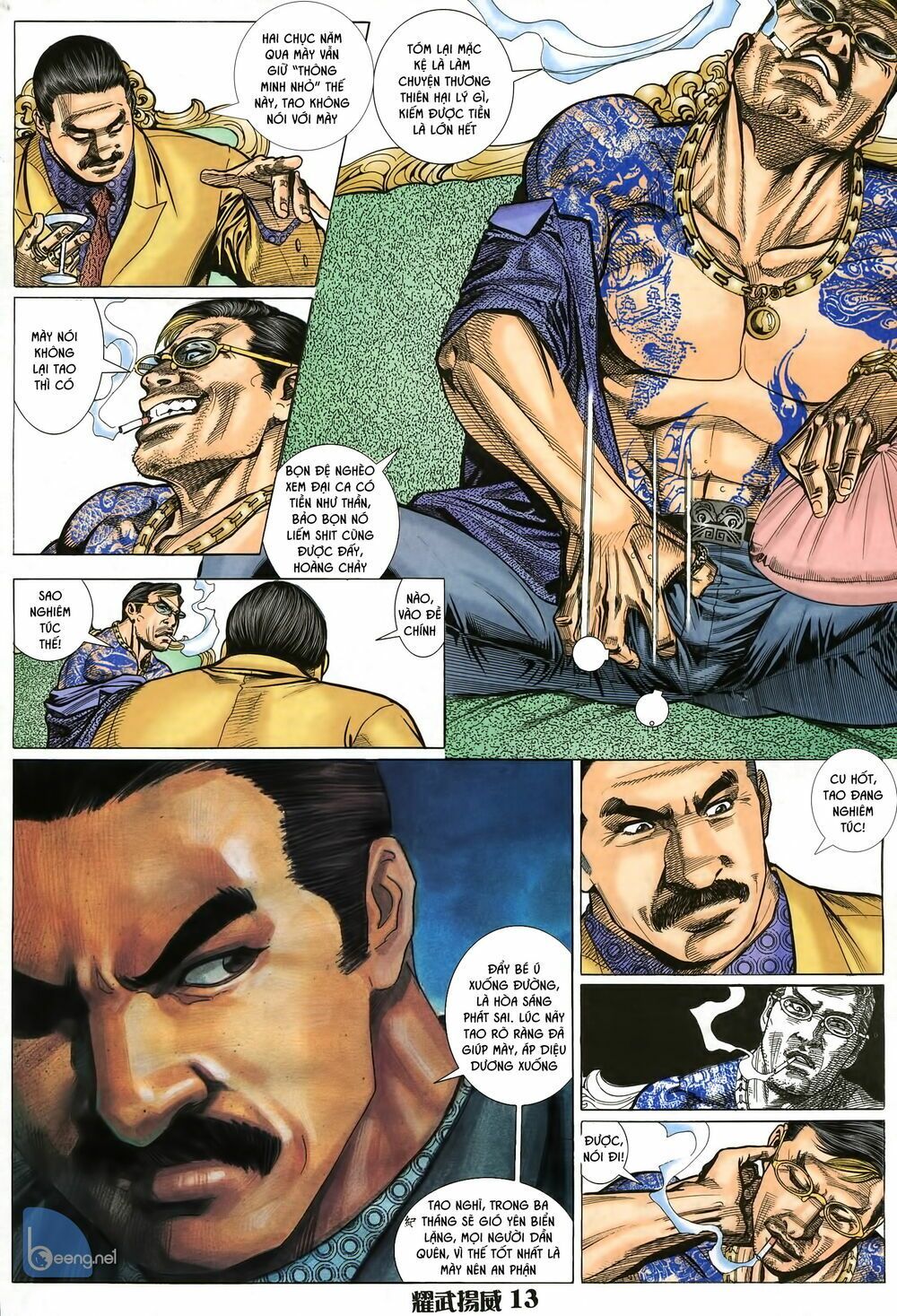 diệu võ dương oai chapter 11 12