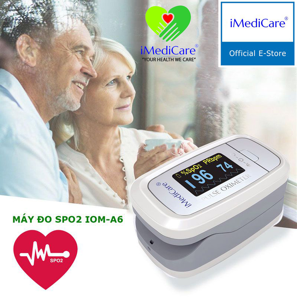 Máy đo nồng độ oxy trong máu SpO2 Imedicare A6