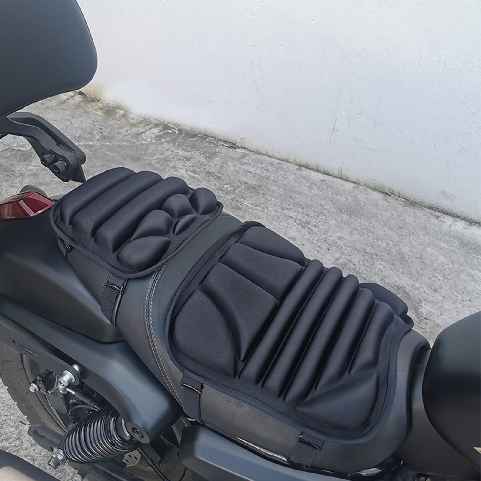 Motorcycle Seat Cushion Pad, Motorcycle Seat Covers ,Comfortable, Anti Slip, High Performance, Motorcycle Air Cushion for Motorcycle Saddles