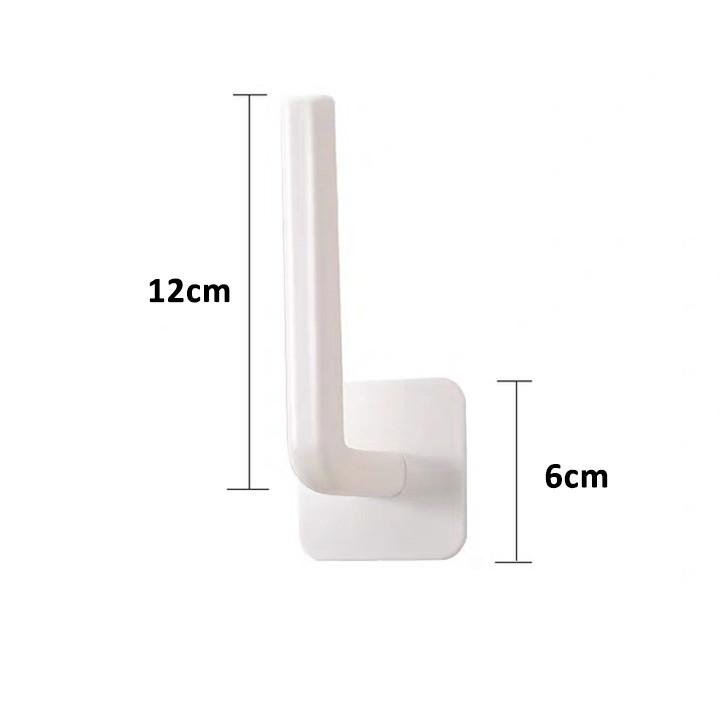 Móc treo đồ dán tường hình chữ L