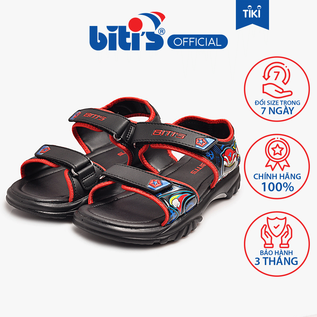 Sandal Si Bé Trai Biti's BPB000100DOO (Đỏ)