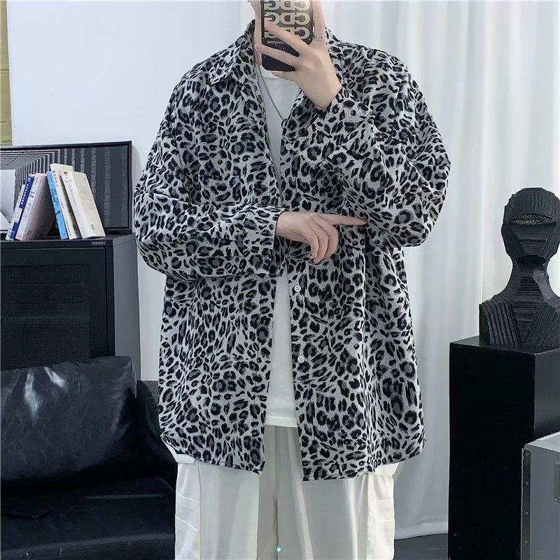 Áo Sơ Mi Nam Dài Tay Thời Trang Hàn 2021 Cỡ M-2Xl