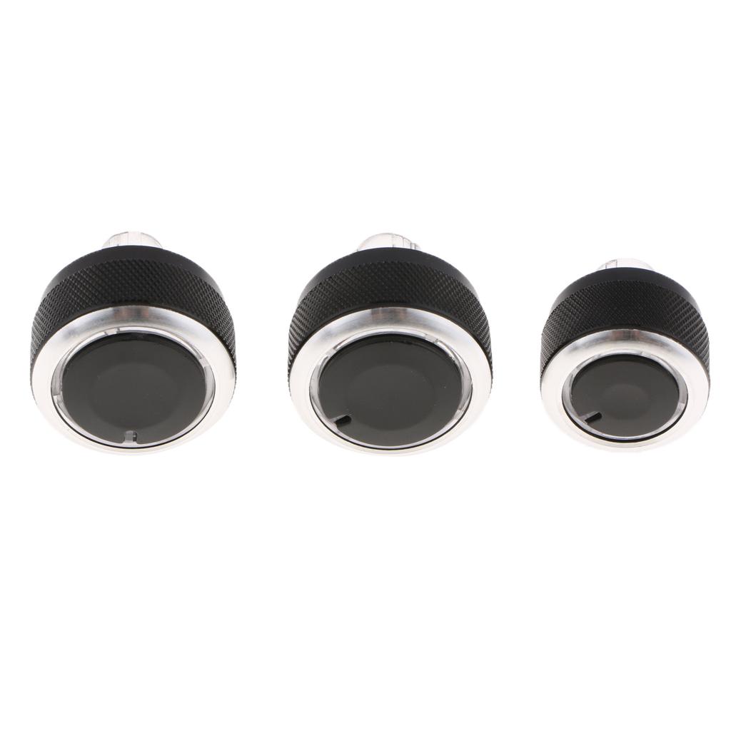 3* Air Condition A/C Switch Button Control Knob Cover For VW Golf MK4 Passat