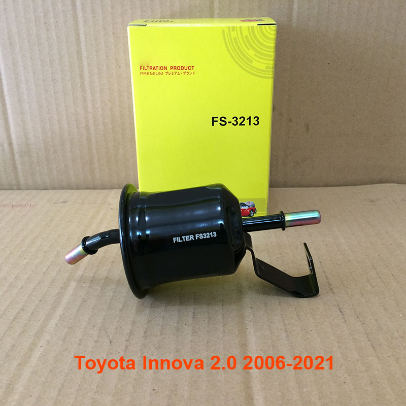 Lọc xăng cho xe Toyota Innova 2.0 2006, 2007, 2008, 2009, 2010, 2011, 2012, 2013, 2014, 2015, 2016, 2017, 2018, 2019, 2020, 2021, 2022 23300-75160 mã FS3213-2