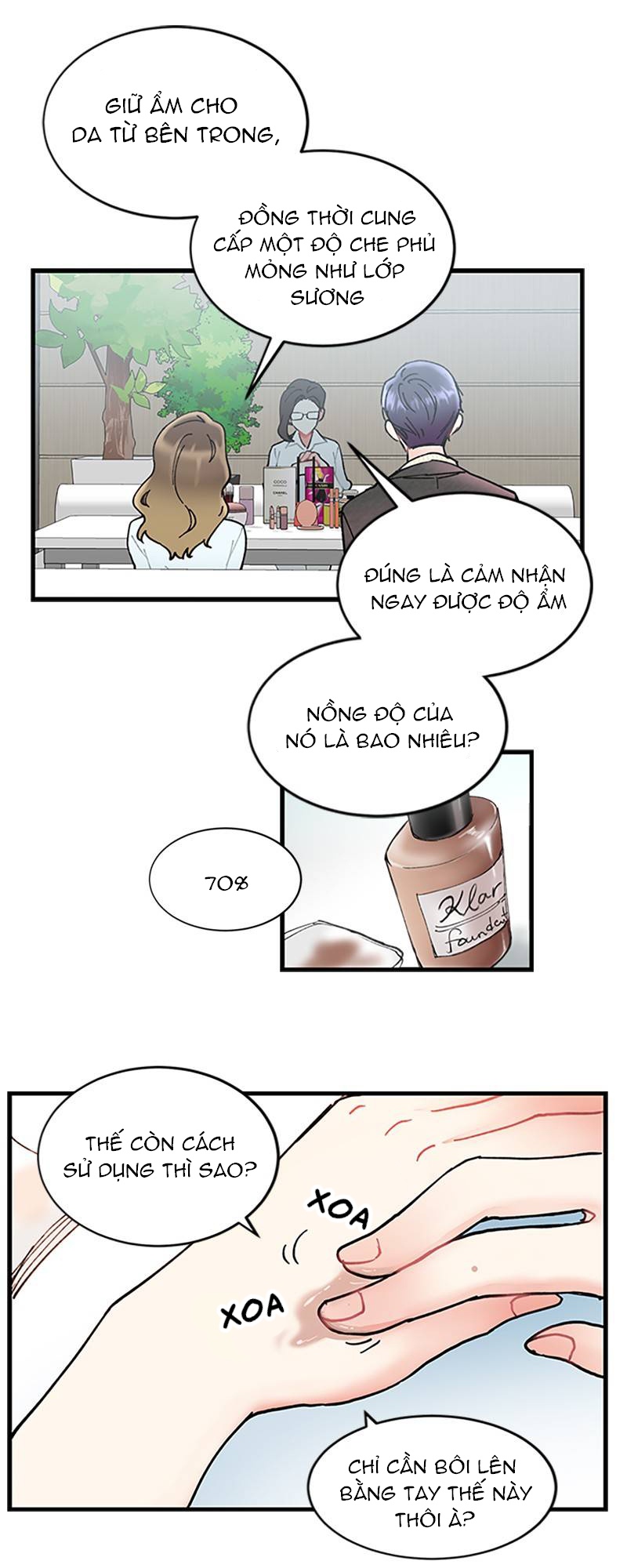 tiền bối, đừng đánh màu son đó! chapter 1 33