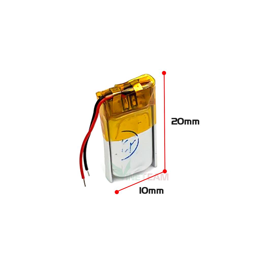 Pin Lithium 3.7V Dung Lương Từ 55mAh Dành Cho Các Loại Đồng Hồ Thông Minh, Cân Điện Tử, Tai Nghe Bluetooth - pin 3.7V 55mah