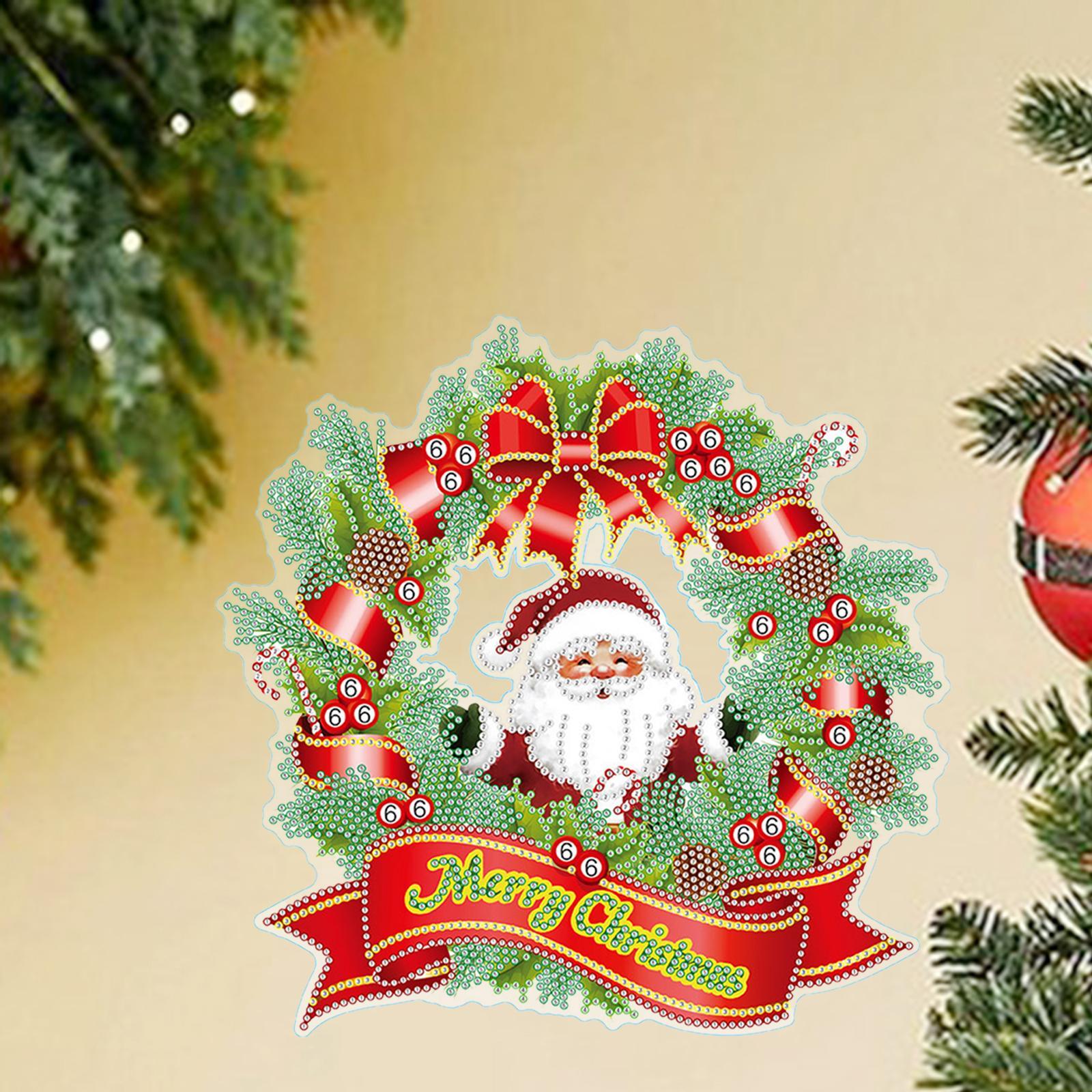 5D painting Pendant Kit DIY Xmas Gift Wall Decor Handicraft Art