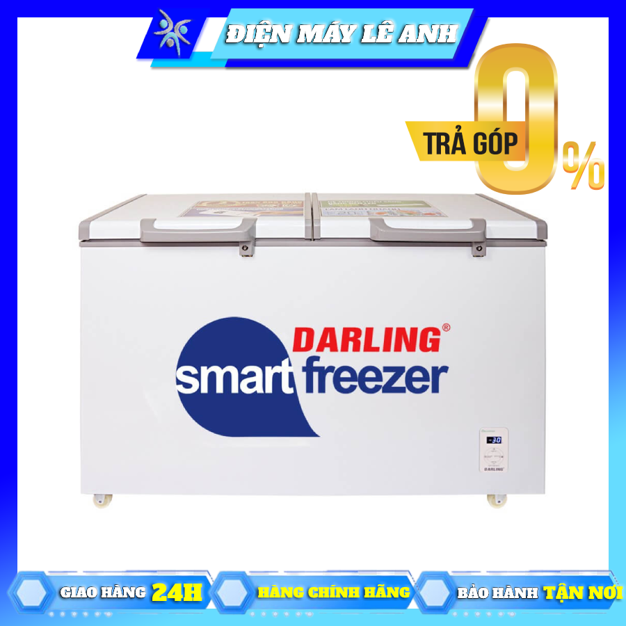 TỦ ĐÔNG DARLING 370 LÍT DMF-3799AS ĐỒNG (R134A) - hàng chính hãng