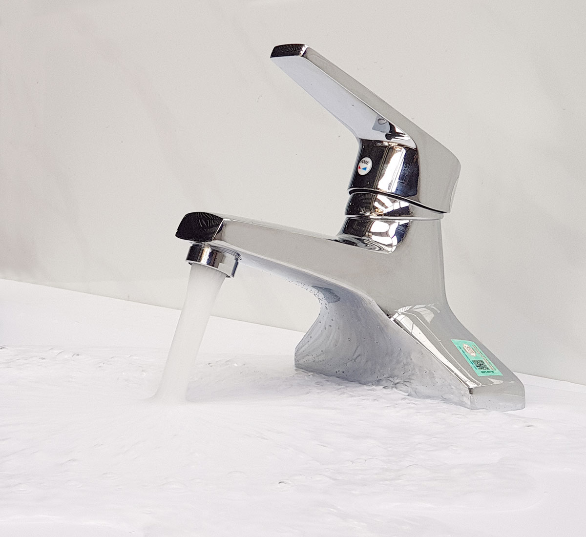 Vòi Lavabo 2 chân Đồng mạ Chrome Eurolife EL-IRIS03