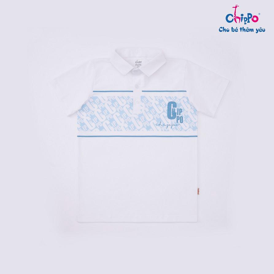 Áo Polo Chippo cho bé trai chất liệu 100% Cotton áo thun sơ mi đi học cho bé từ 11 đến 14 tuổi (34-50Kg)