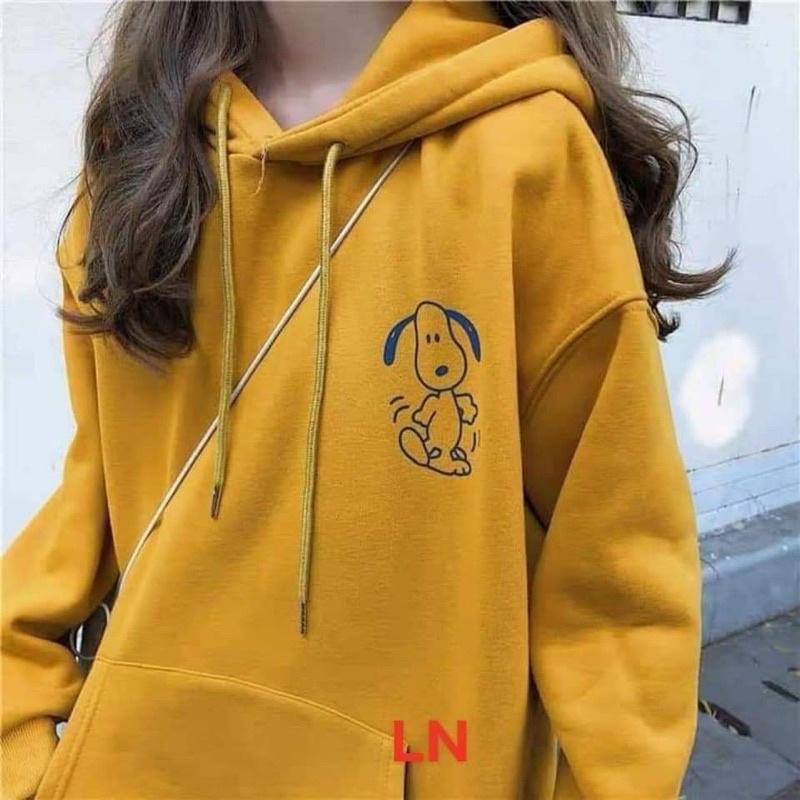 Áo hoodie logo cún TH6