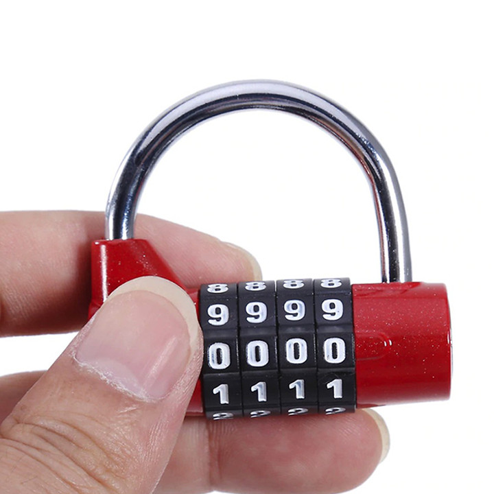 Ổ khóa số chống trộm an toàn mật mã 4 số