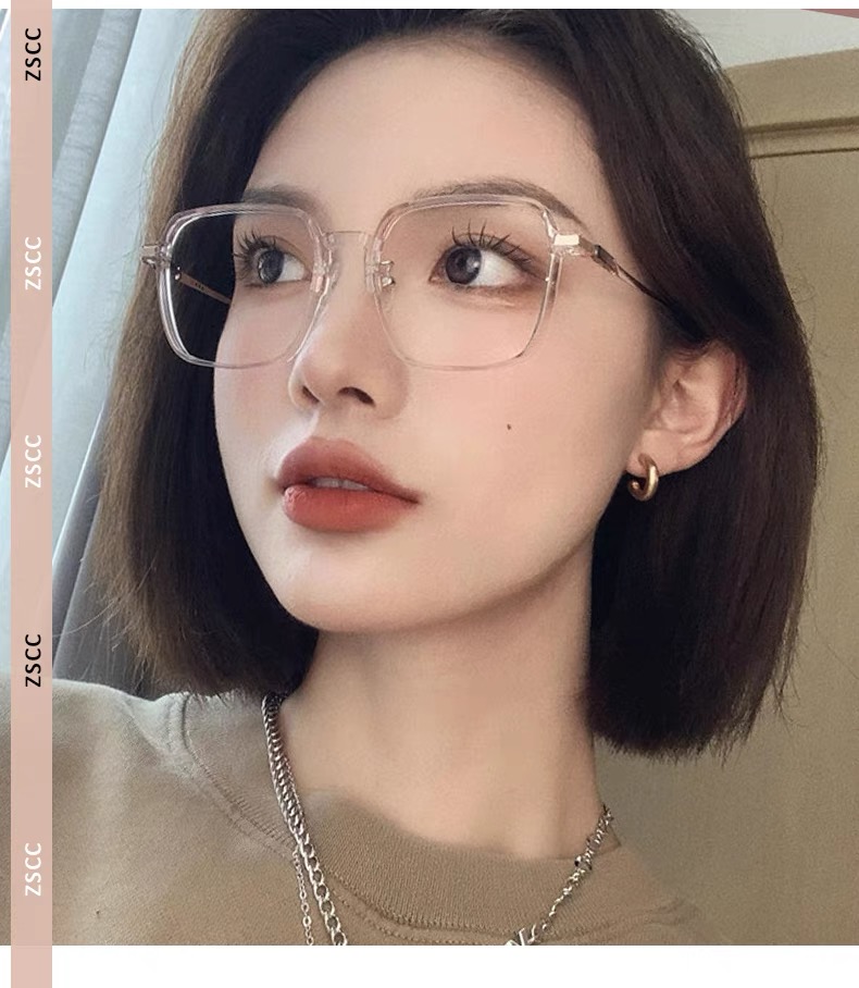 Kính giả cận nam nữ unisex nhiều màu có thể thay mắt cận