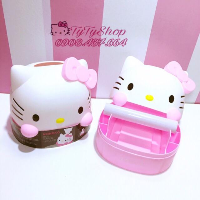 Hộp đựng khăn giấy hello kitty