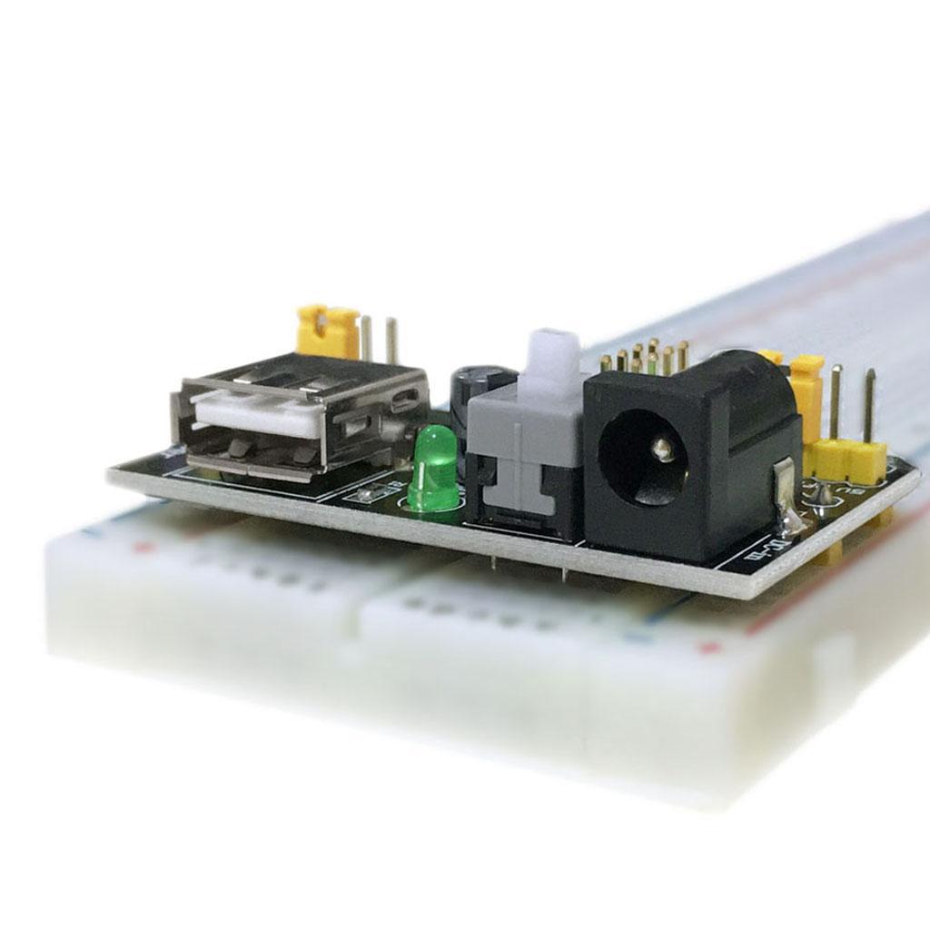 3.3V/5V Power Supply Module Adapter For MB102 Breadboard