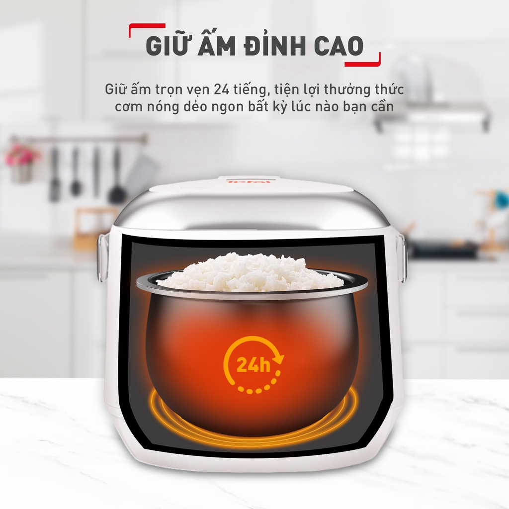 Nồi cơm điện cao tần mini 0.7L RK604165 - Hàng chính hãng