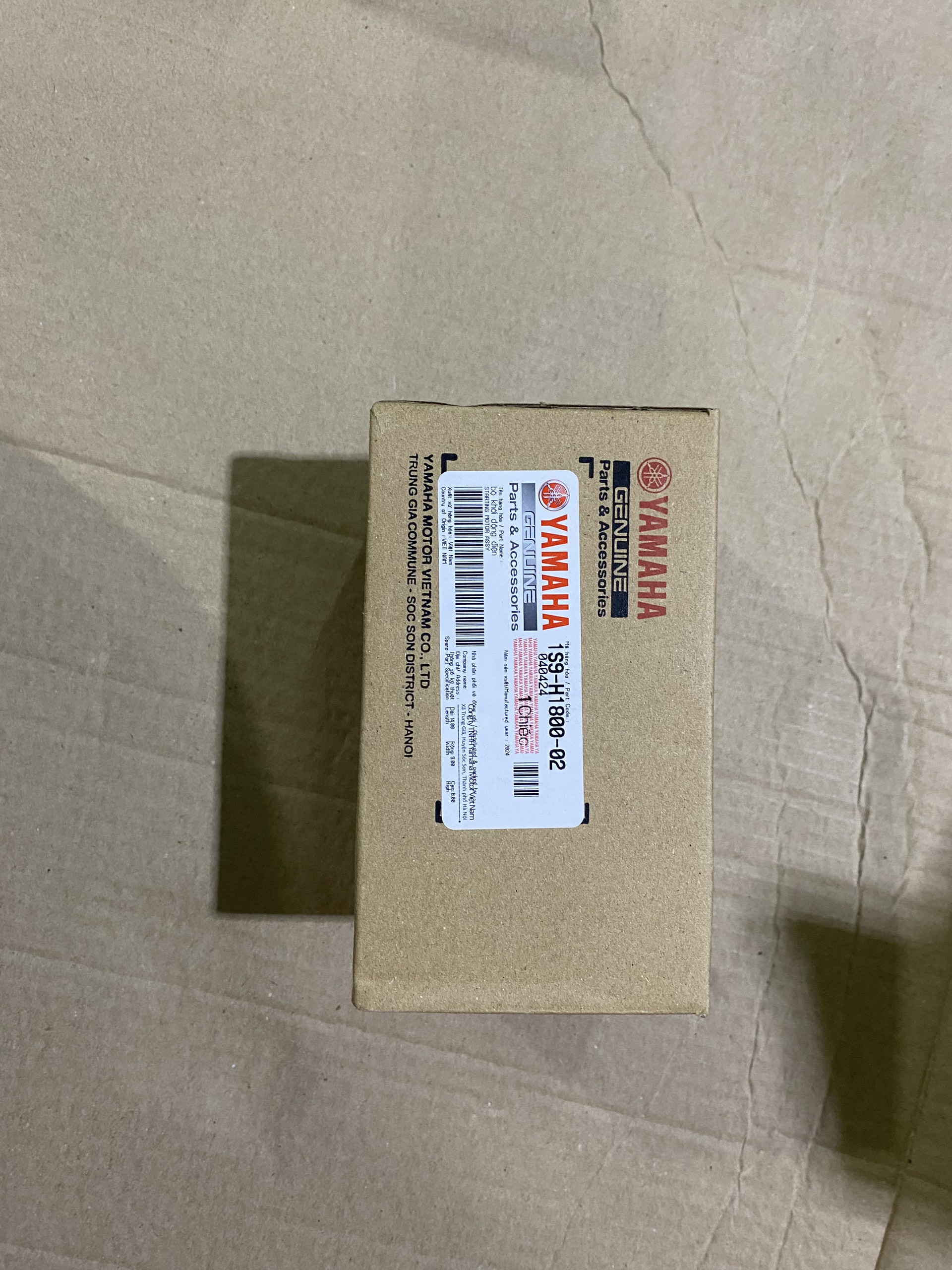 Bộ Khởi Động Điện (Củ Đề) chính hãng Yamaha dùng cho xe Exciter 2006-2010 - 1S9H18000200
