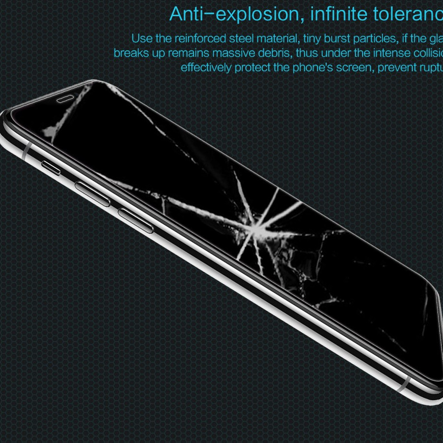 Hình ảnh Miếng dán kinh cường lực dành cho iPhone XS MAX Nillkin (độ cứng 9H, mỏng 0.3mm, chống dầu, hạn chế vân tay) - Hàng chính hãng