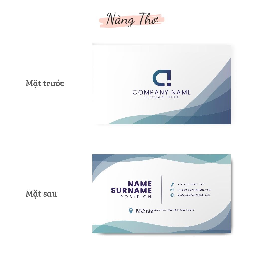IN NAMECARD DANH THIẾP THIẾT KẾ THEO YÊU CẦU_DECAL VIP