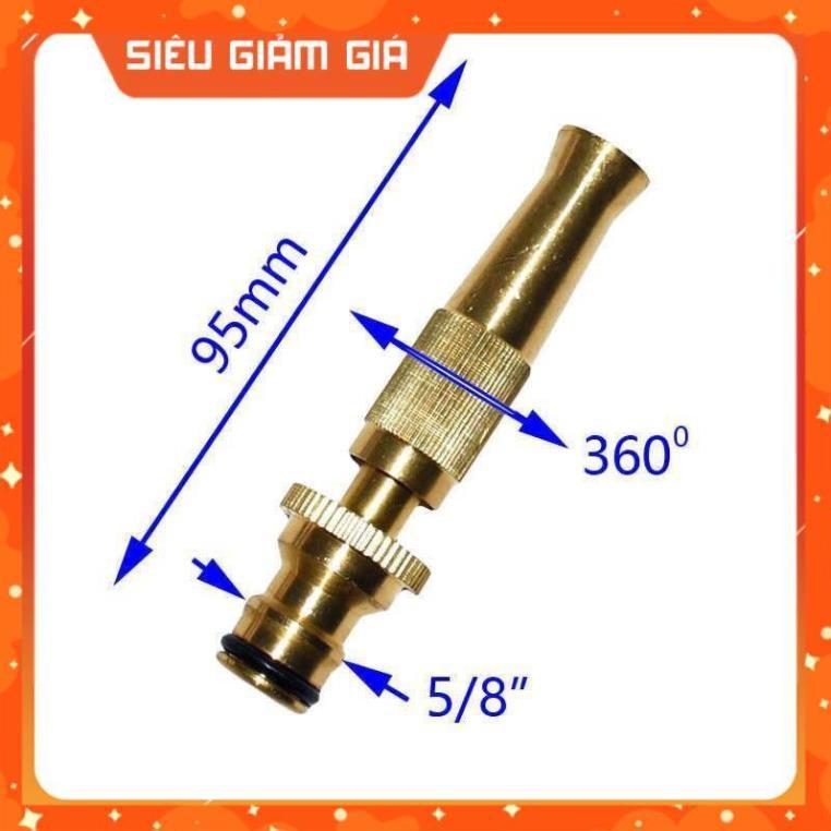 Vòi xịt nước tưới cây , vòi rửa xe đồng thau chất lượng cao nhập khẩu chính hãng 206587