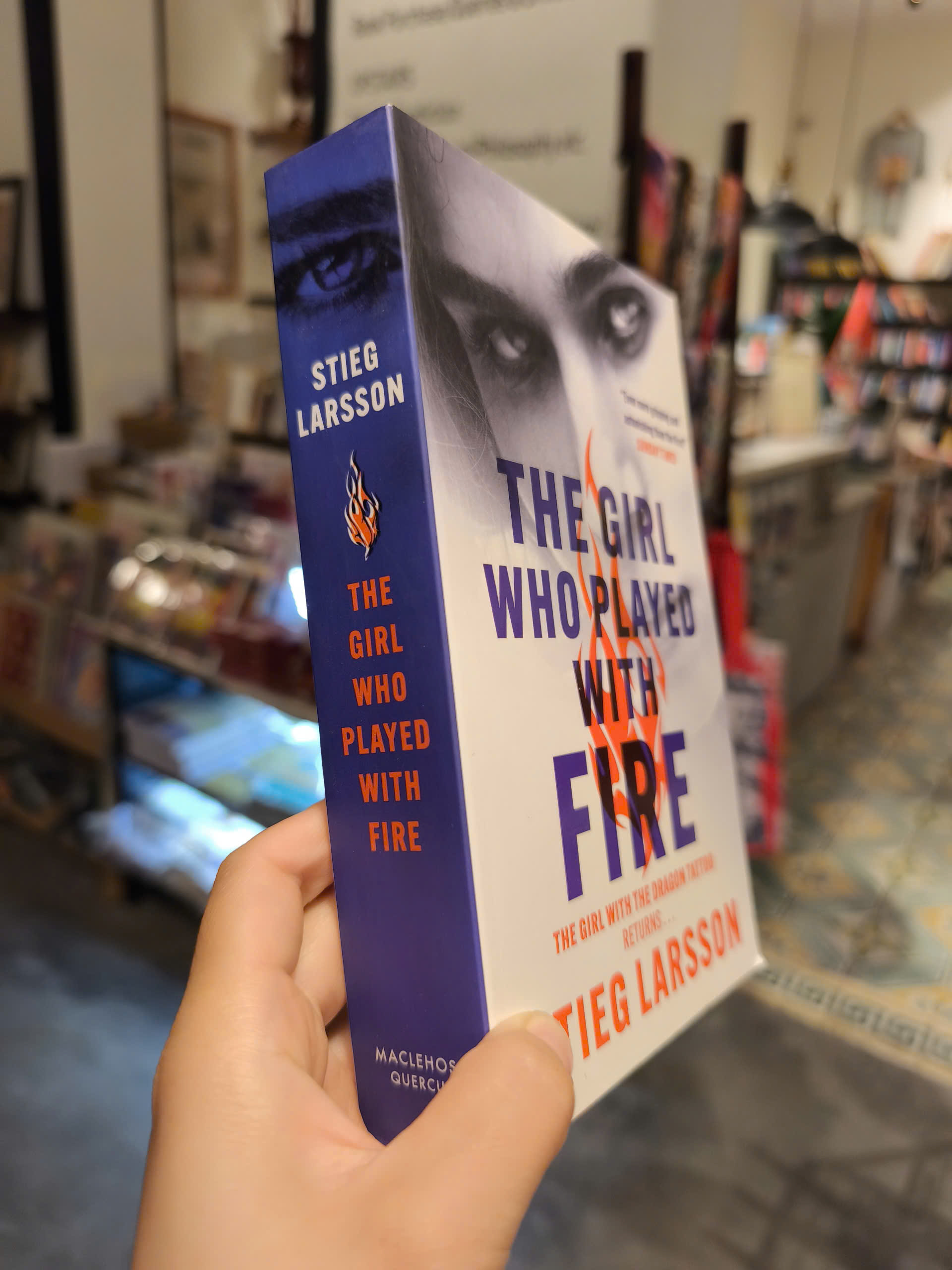 Sách - The Girl Who Played with Fire: the hair-raising sequel to The Girl With The Dragon Tattoo by Stieg Larsson