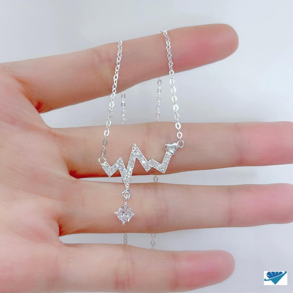Dây chuyền bạc nữ Vòng cổ nữ,dây chuyền thời trang, rẻ, đẹp