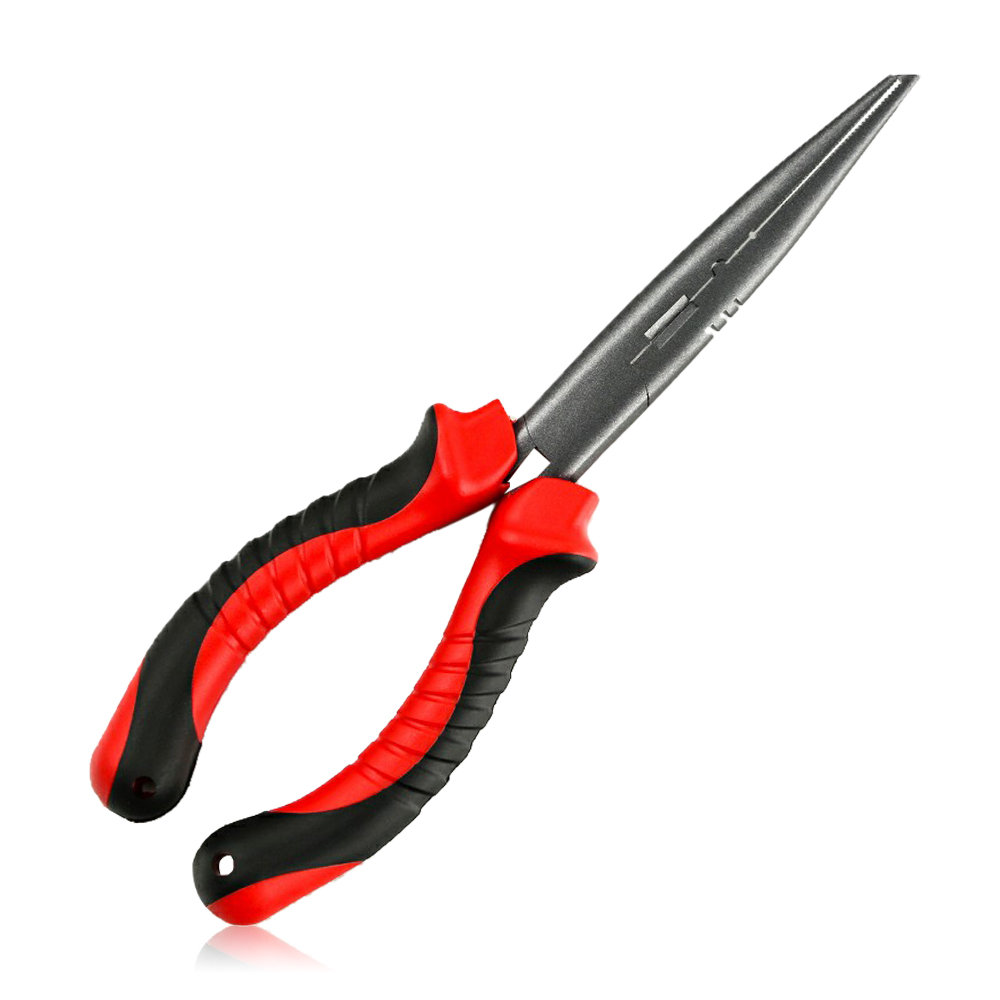 Kìm câu cá Lưỡi bằng thép carbon cao, chống ăn mòn, Tay cầm cao su chống trượt tiện dụng