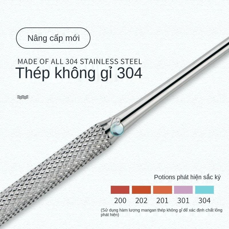 Bộ dụng cụ ngoáy tai inox 6 món chất liệu thép không rỉ - Bộ mát xa làm sạch tai hiệu quả cho gia đình