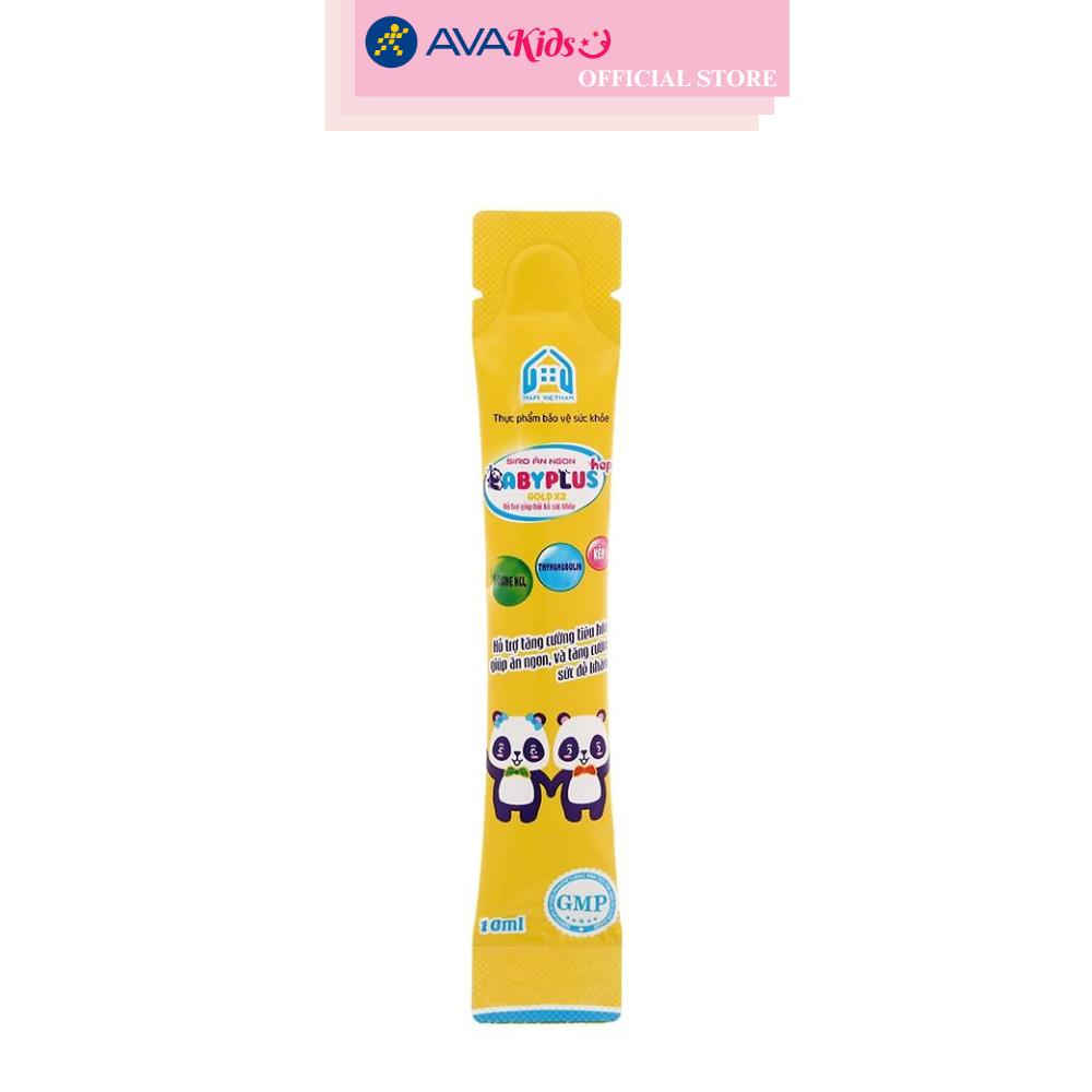 Siro Hapi VietNam Baby Plus giúp ăn ngon, bồi bổ sức khỏe 30 gói (từ 6 tháng)