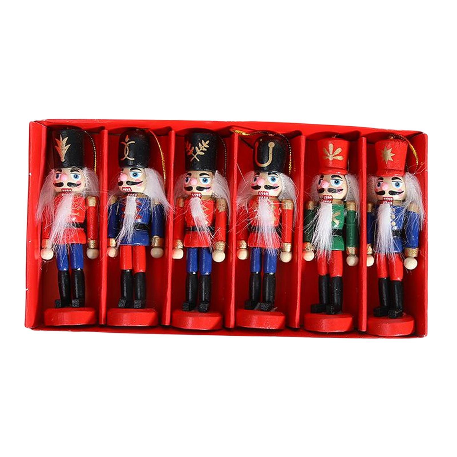 Mua Christmas Nutcracker Ornaments Set Handmade Fall Wood ...