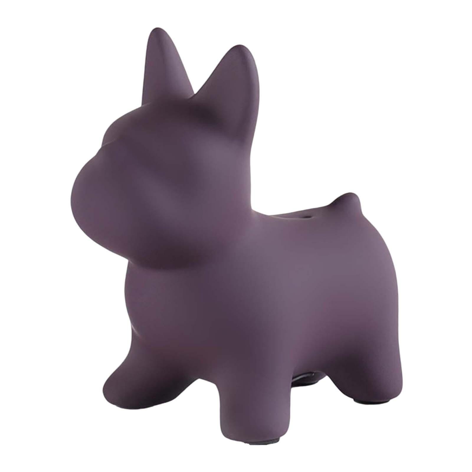 Cute Dog Piggy Bank Statue Figurine for Girls Boys Decoration New Year Gift