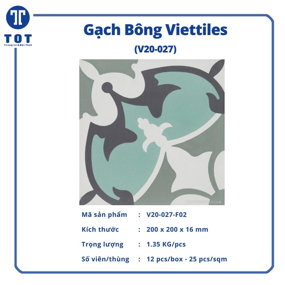 Gạch Bông Viettiles V20-027 dùng cho mọi không gian nhà bạn