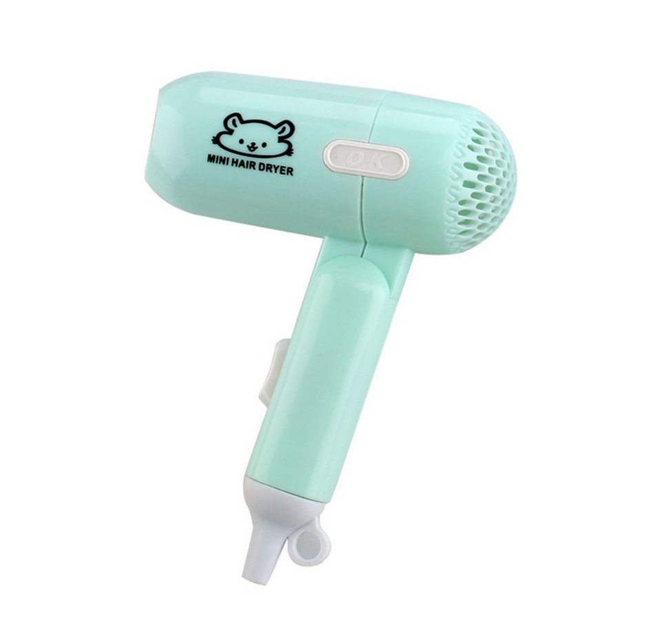 Máy sấy tóc mini nhỏ gọn gập gọn tiện dụng - Giao màu ngẫu nhiên