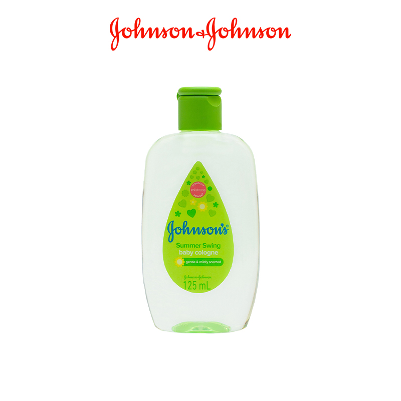 Combo 2 Chai Nước Hoa Cho Bé Johnson's Baby Cologne Hương Ngày Hè Summer Swing Baby Cologne 125ml