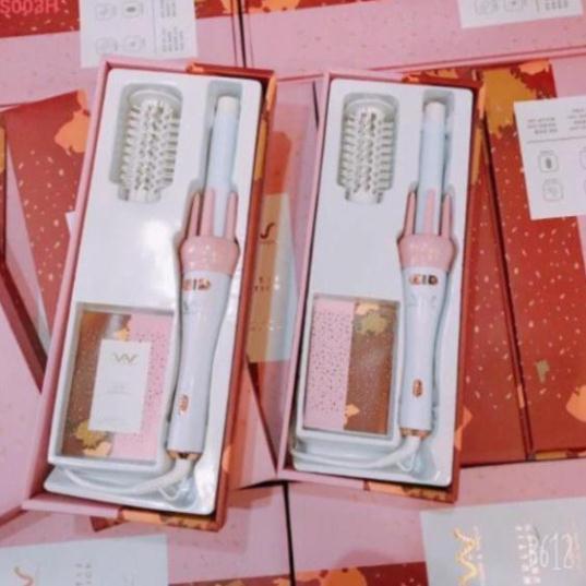 MÁY UỐN TÓC XOAY TỰ ĐỘNG 360 2 CHỨC NĂNG UỐN XOĂN VÀ CỤP S1975