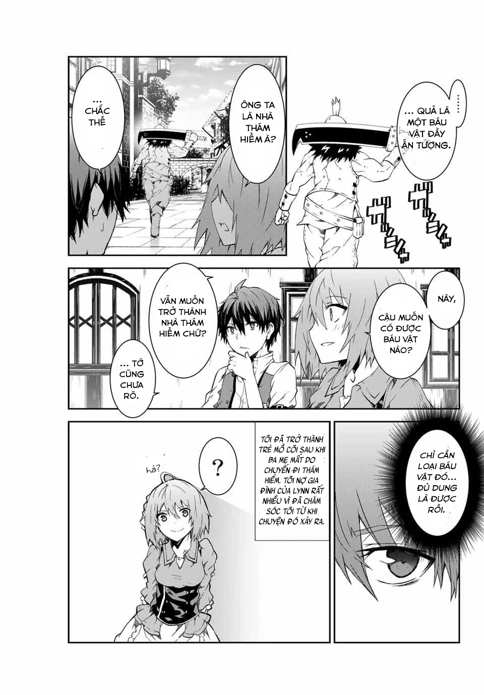 từ chức nghiệp yếu nhất trở thành "thợ rèn" mạnh nhất chapter 0 13