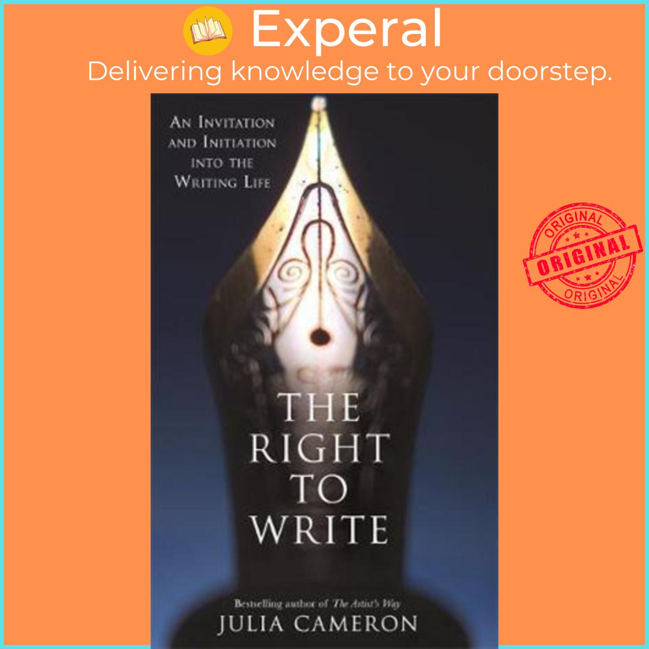 Sách - The Right to Write : An Invitation and Initiation into the Writing Life by Julia Cameron