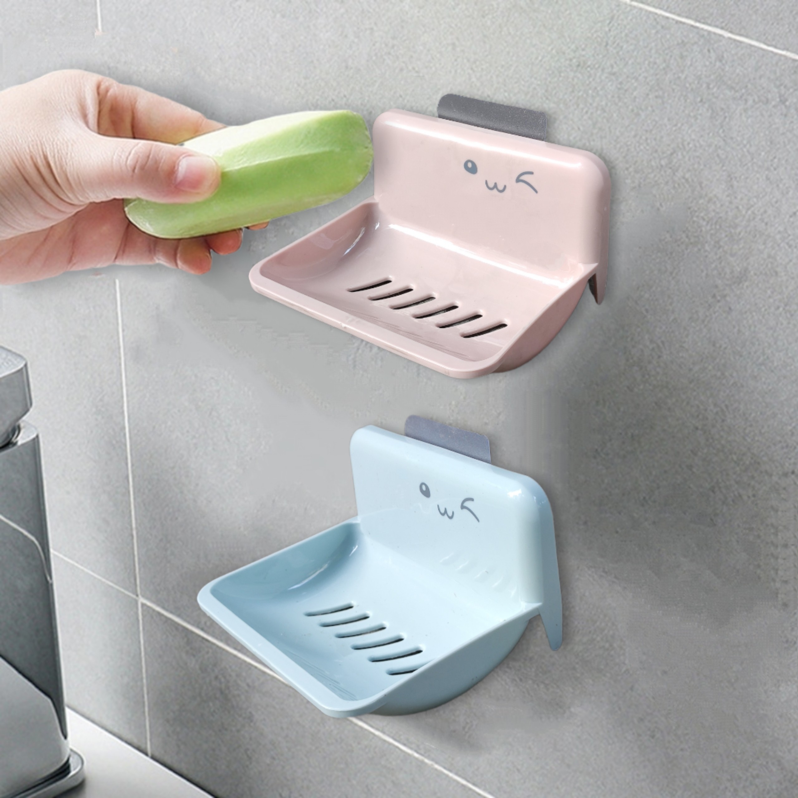 Gía để xà phòng dán tường - Hộp đựng xà phòng