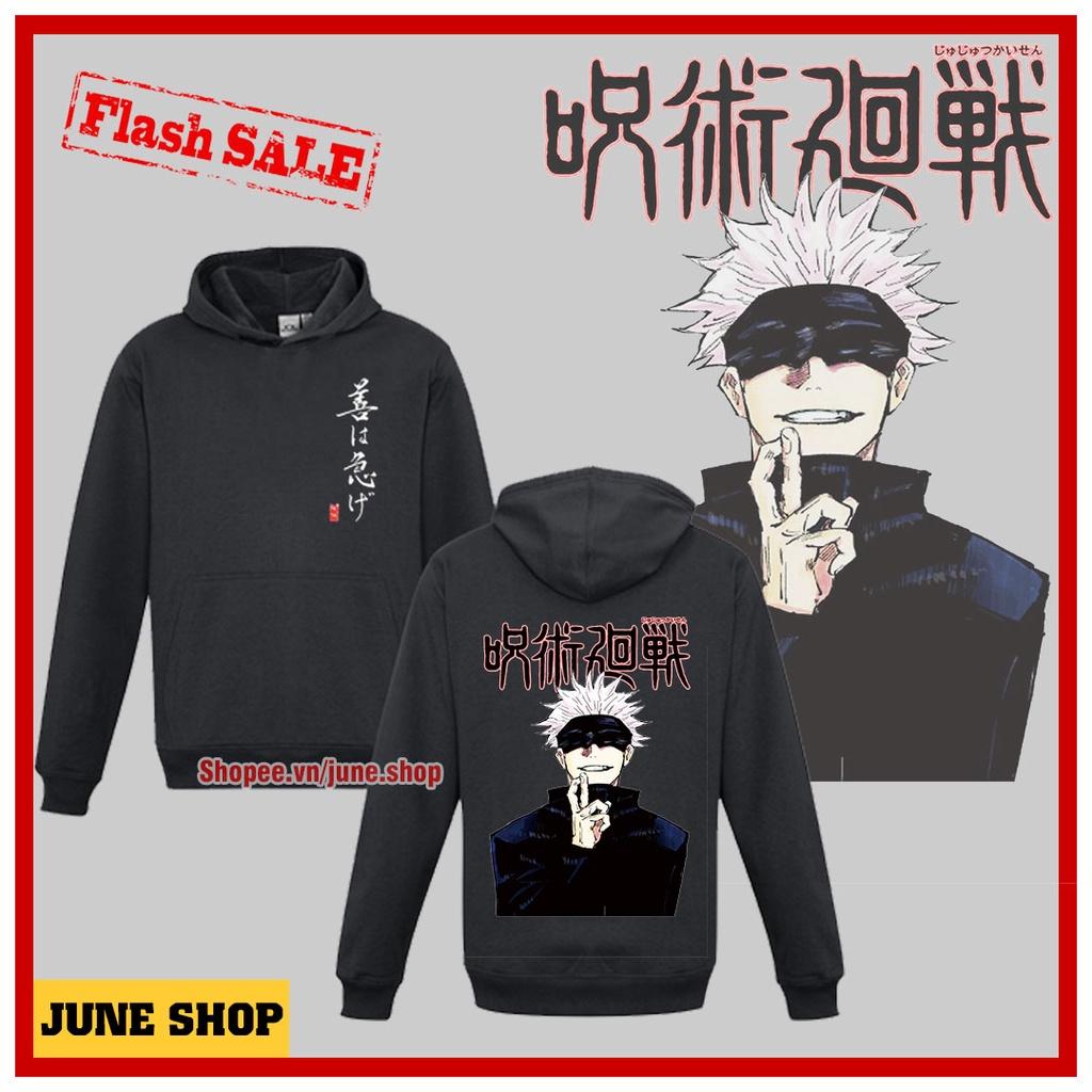 Áo Hoodie Jujutsu Kaisen, Áo Hoodie Anime in hình Gojo Satoru